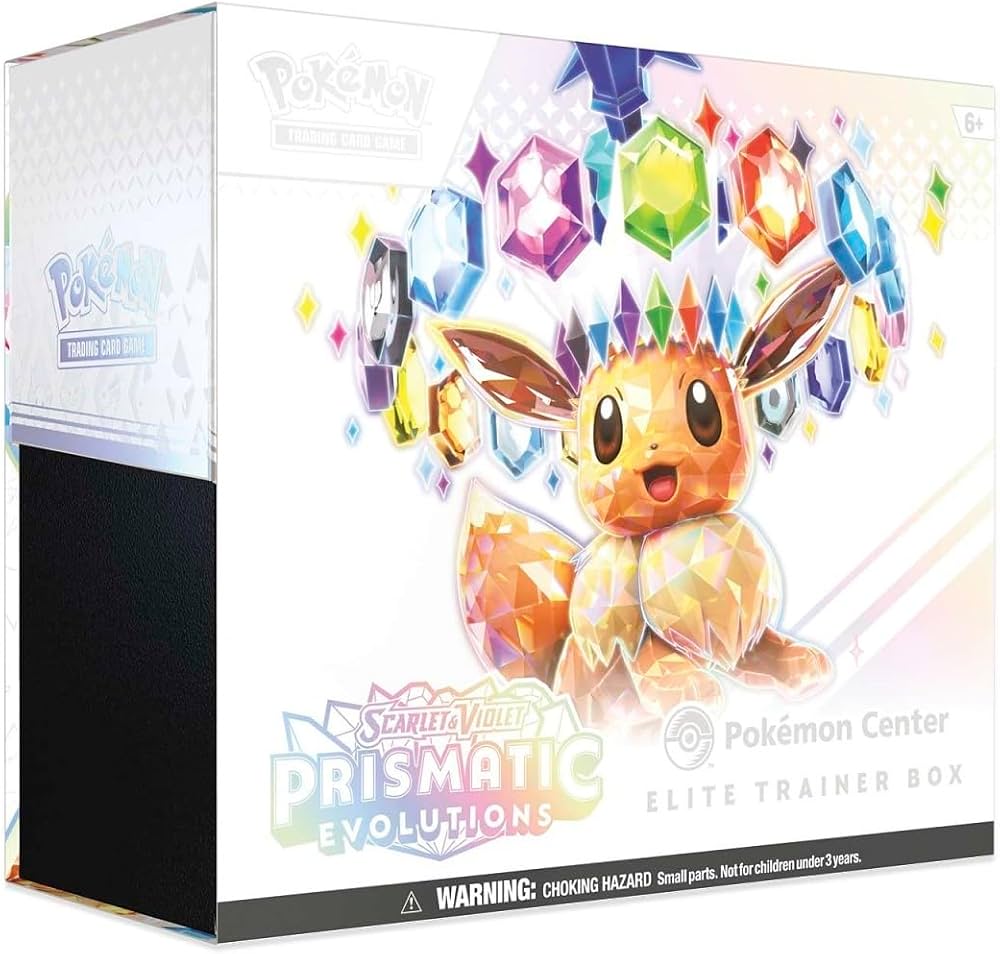 Scarlet & Violet—Prismatic Evolutions Pokémon Center Elite Trainer Box