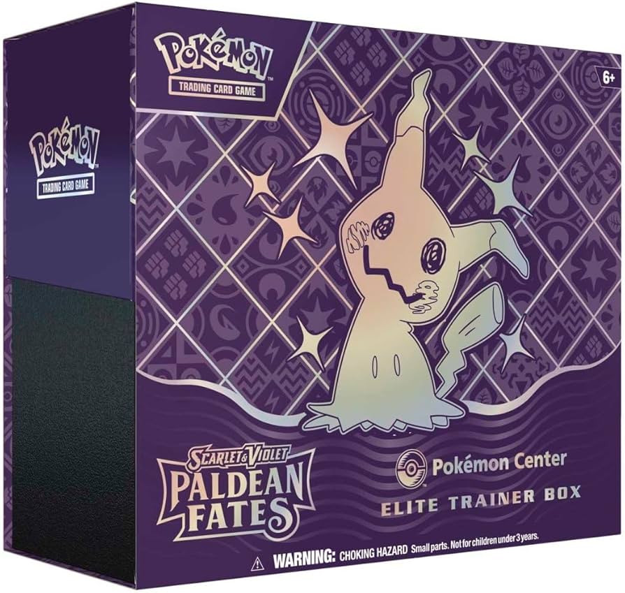 Scarlet & Violet—Paldean Fates Pokémon Center Elite Trainer Box