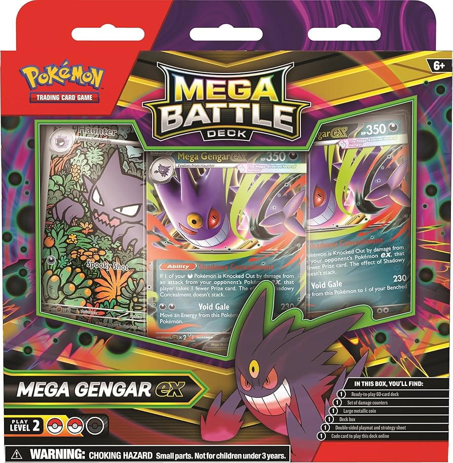 Mega Battle Deck—Mega Gengar ex and Mega Diancie ex