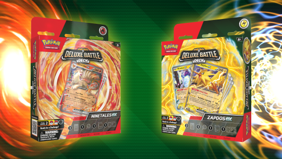 Ninetales ex Deluxe Battle Deck | Zapdos ex Deluxe Battle Deck