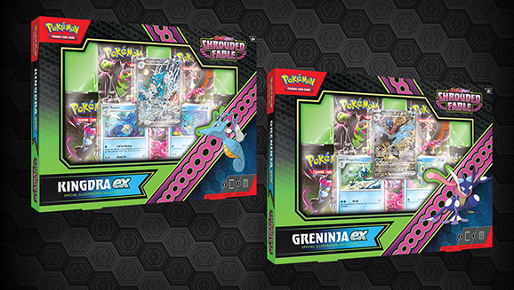 Scarlet & Violet—Shrouded Fable Kingdra ex Special Illustration Collection | Scarlet & Violet—Shrouded Fable Greninja ex Special Illustration Collecti