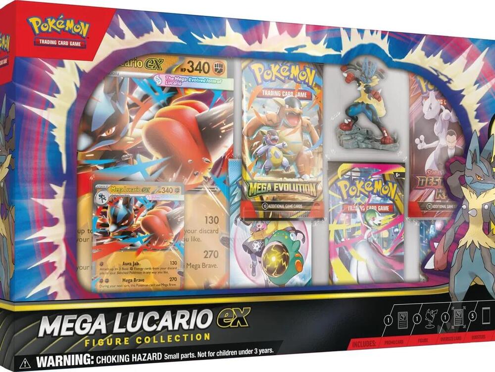 Mega Lucario ex Figure Collection
