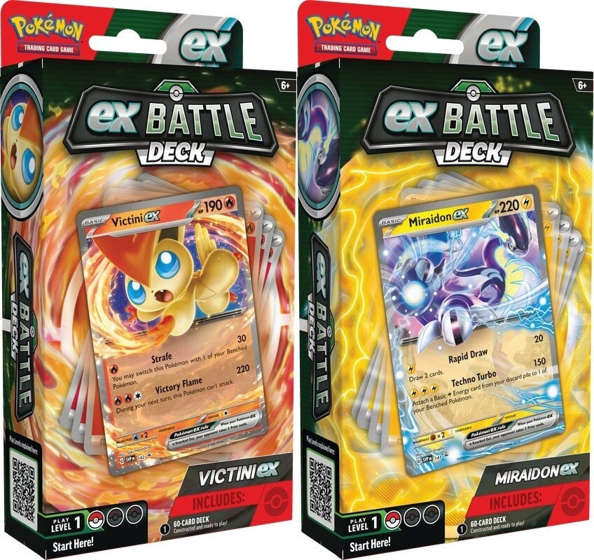 Victini ex Battle Deck | Miraidon ex Battle Deck