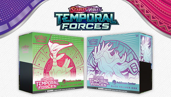 Scarlet & Violet—Temporal Forces Pokémon Center Elite Trainer Box